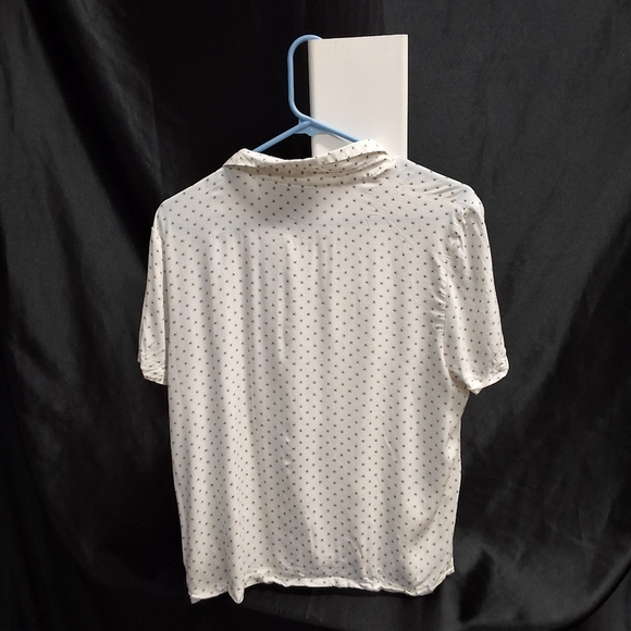 Vans White Shirt with Black Dots - Picture 9 of 12